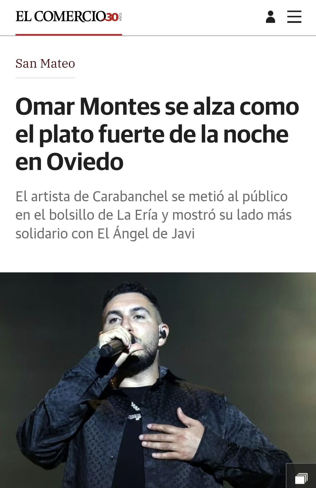 Omar Montes se alza como el plato fuerte de la noche en Oviedo